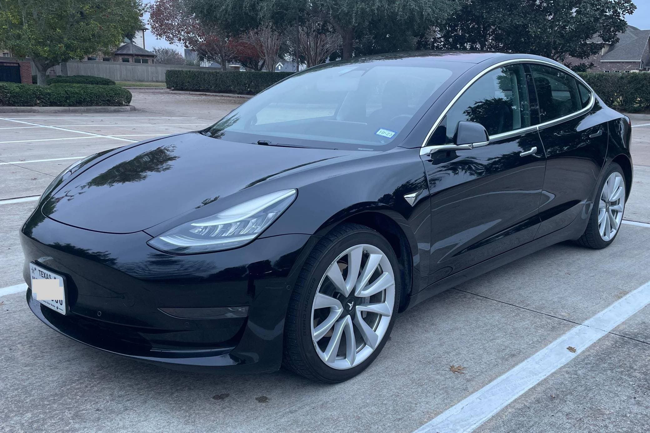 2018 Tesla Model 3 sold for $20,250