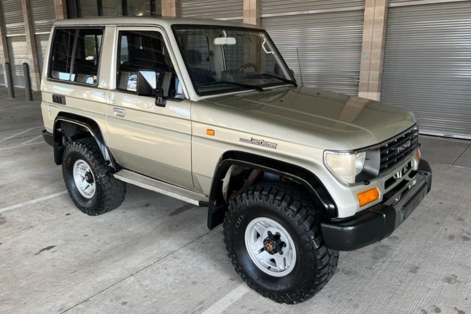 1996 Toyota Land Cruiser 70-Series sold for $32,000