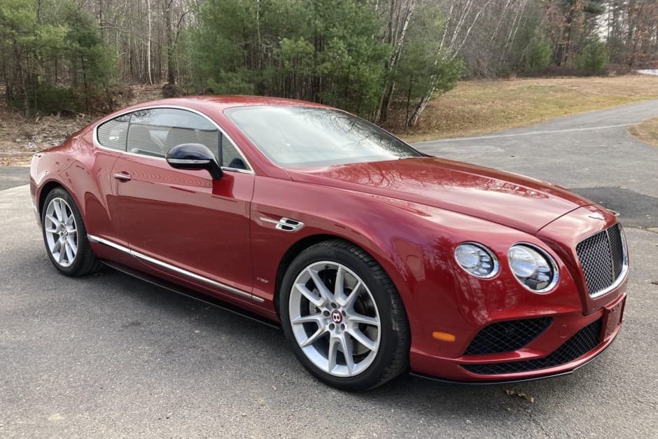 2017 Bentley Continental GT sold for $87,000
