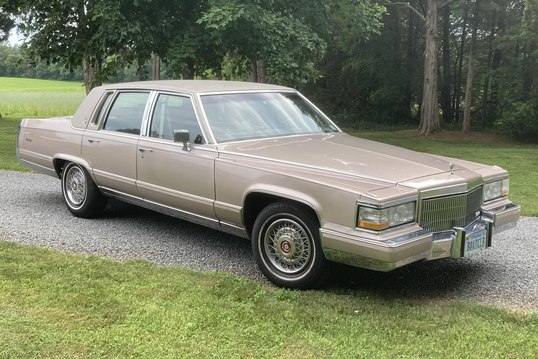 1991 Cadillac Brougham sold for $7,909