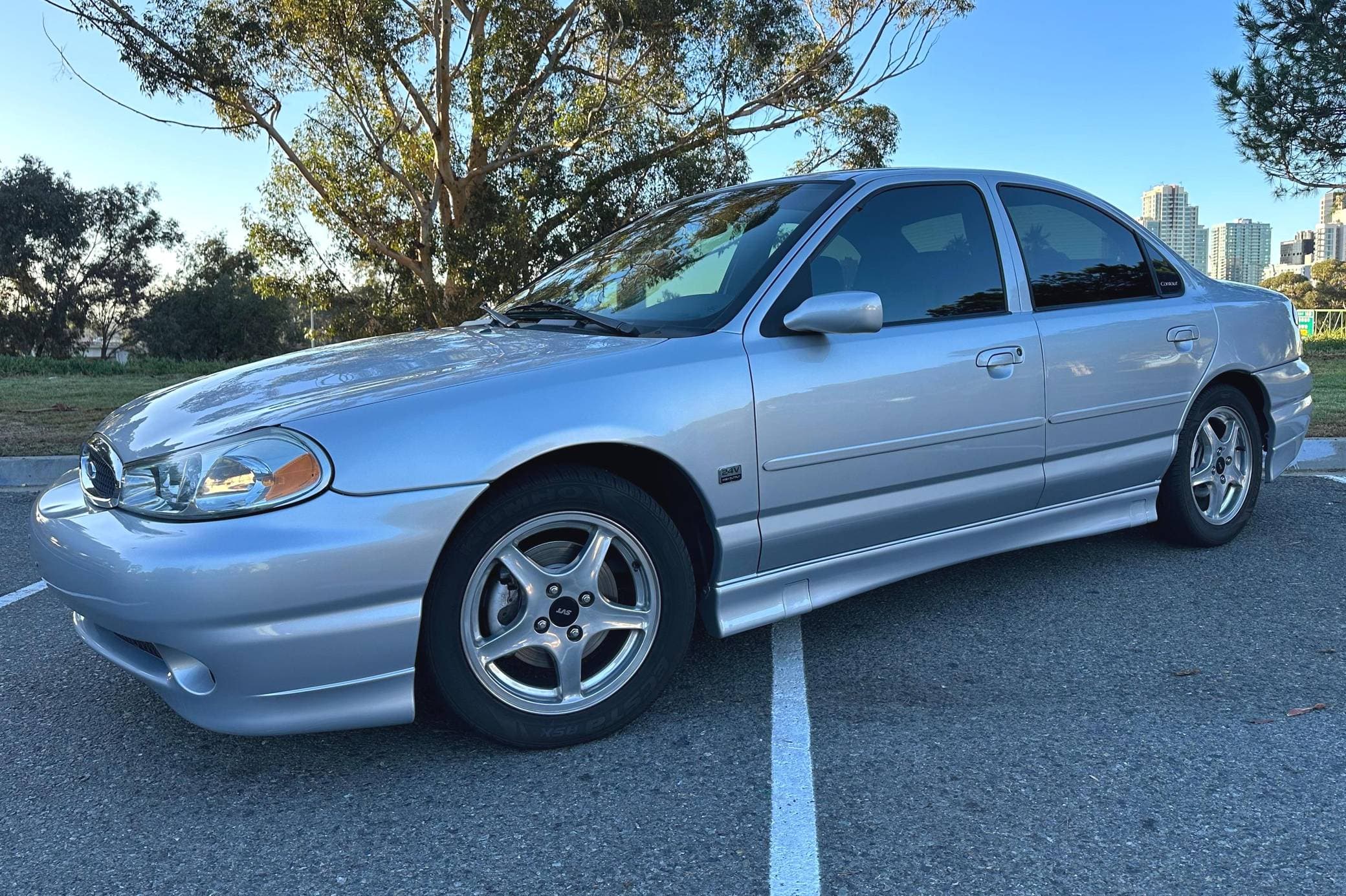 1999 Ford Contour sold for $7,200