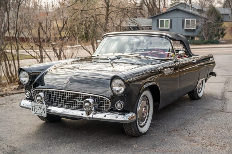 1955 Ford Thunderbird (1955-1957) sold for $27,250