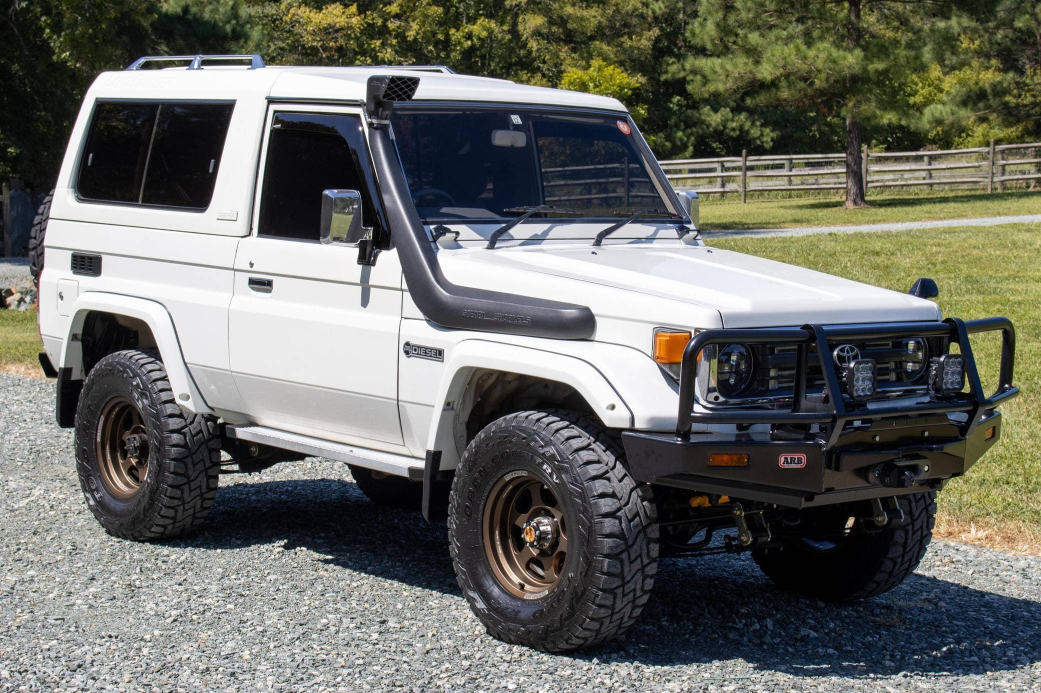 1996 Toyota Land Cruiser sold for $30,750