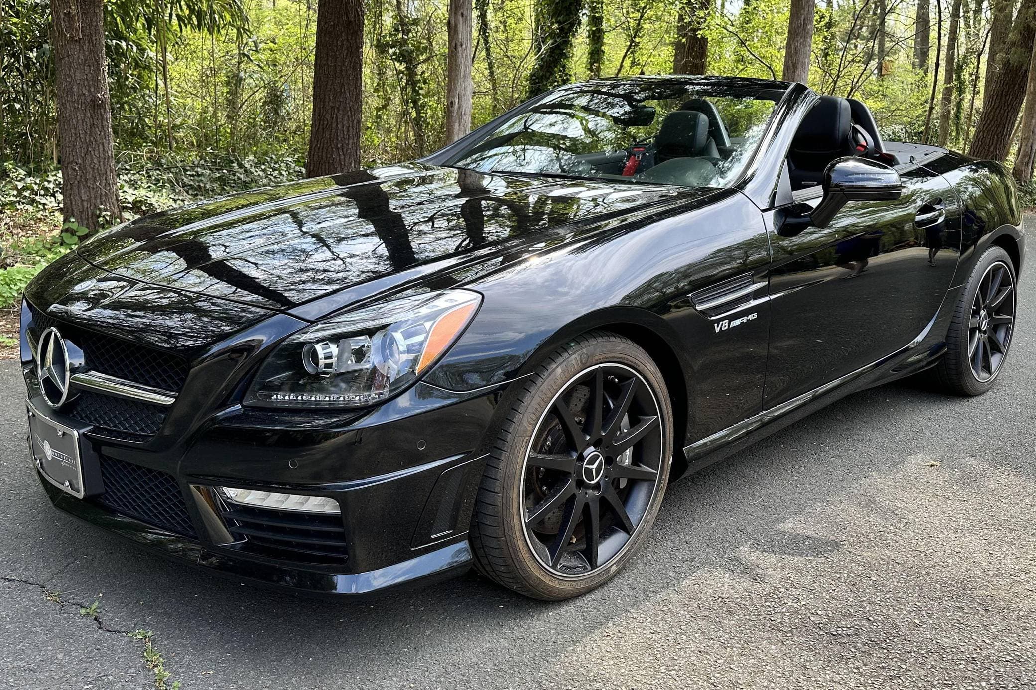 2015 Mercedes-Benz SLK AMG sold for $43,250