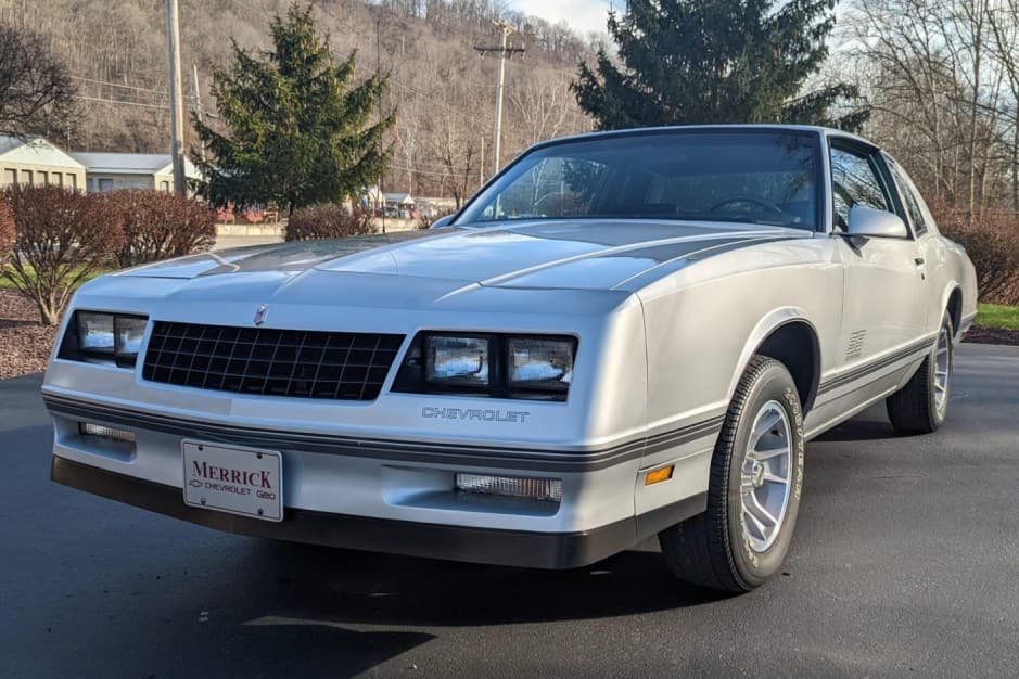 1987 Chevrolet Monte Carlo sold for $34,200