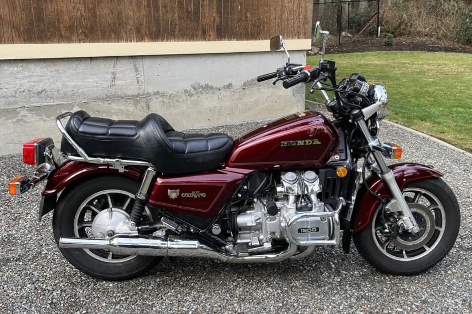 1984 Honda Gold Wing sold for $3,700