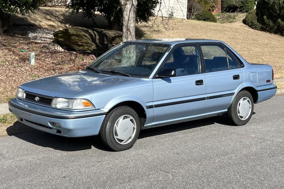 1992 Toyota Corolla sold for $7,500