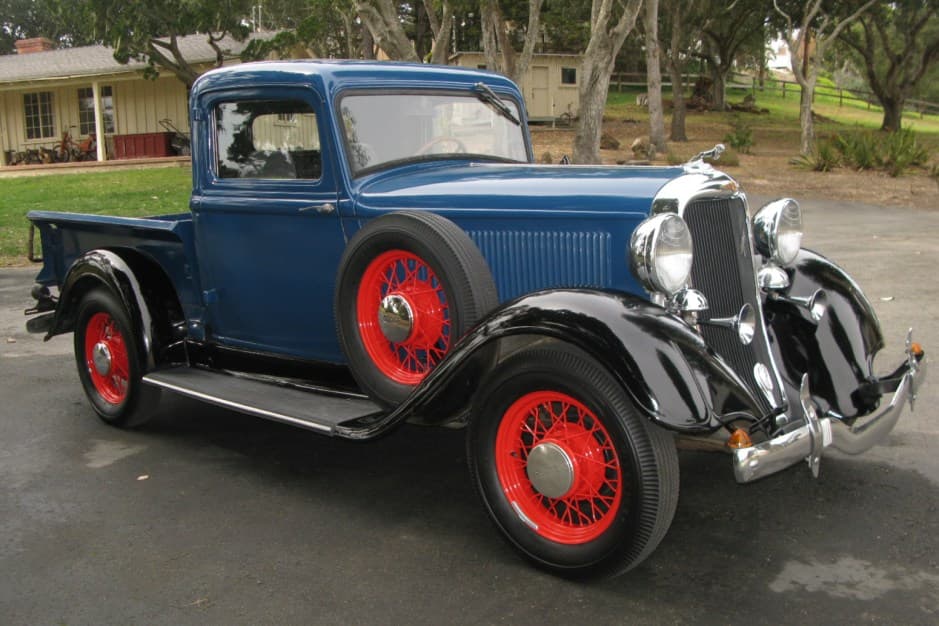 1934 Dodge HC/KC Pickup (1933-1935) sold for $28,000