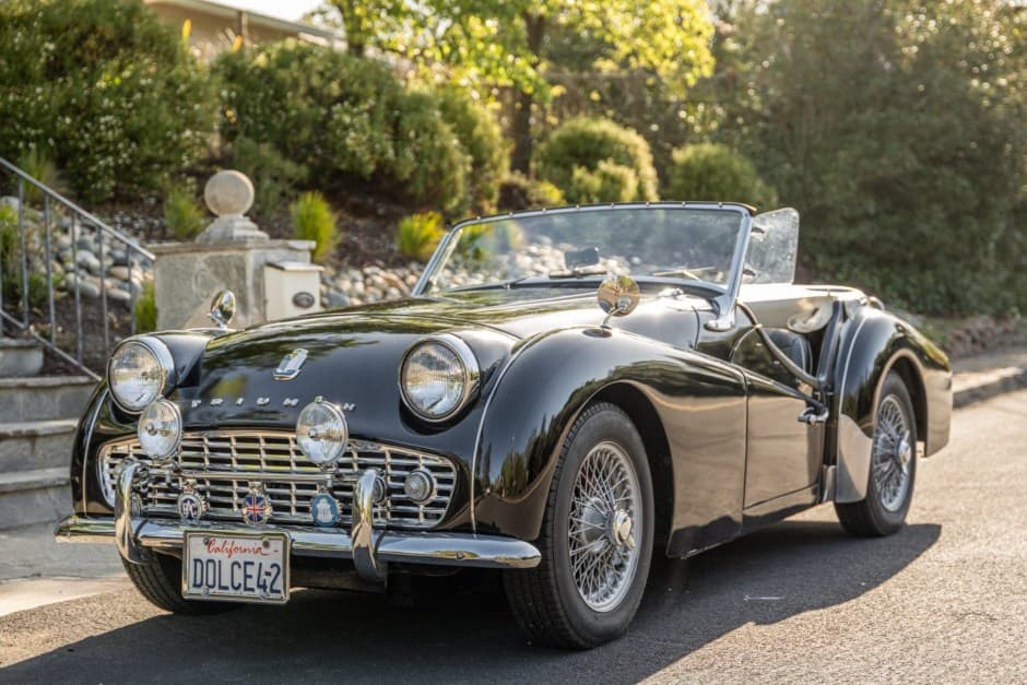 1960 Triumph TR3 sold for $26,750