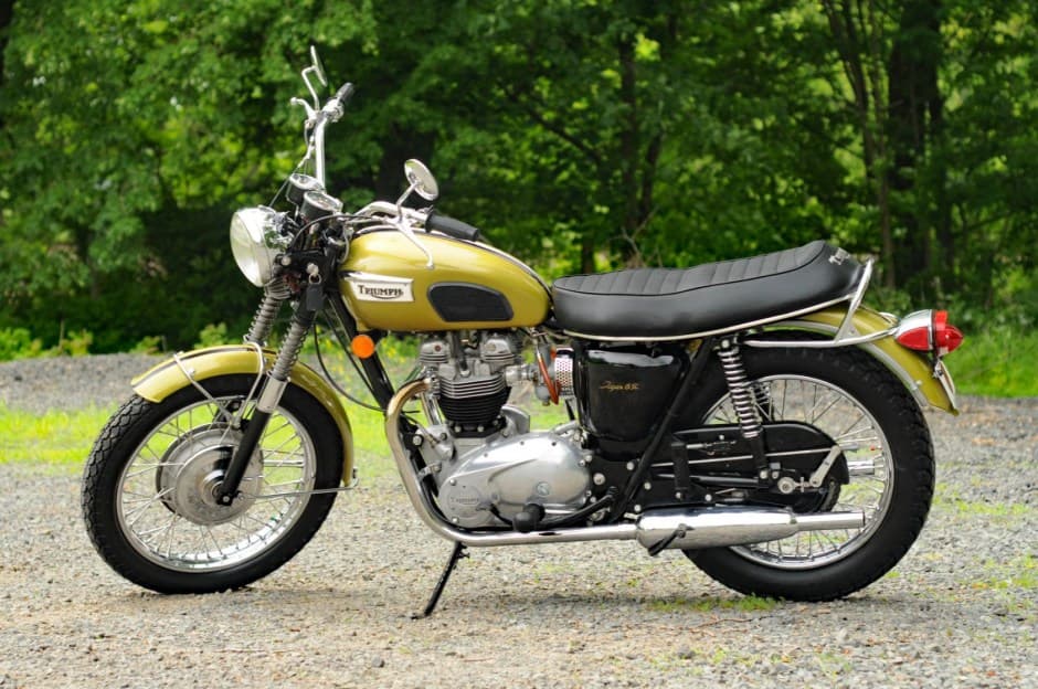 1970 Triumph Tiger (1939-1973) sold for $8,250