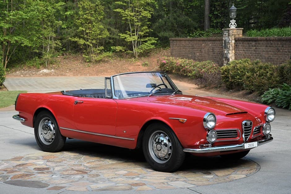 1964 Alfa Romeo 106-Series 2600 sold for $110,000