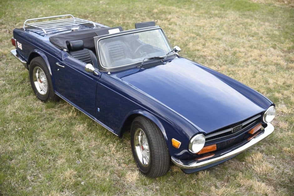 1974 Triumph TR6 sold for $27,500