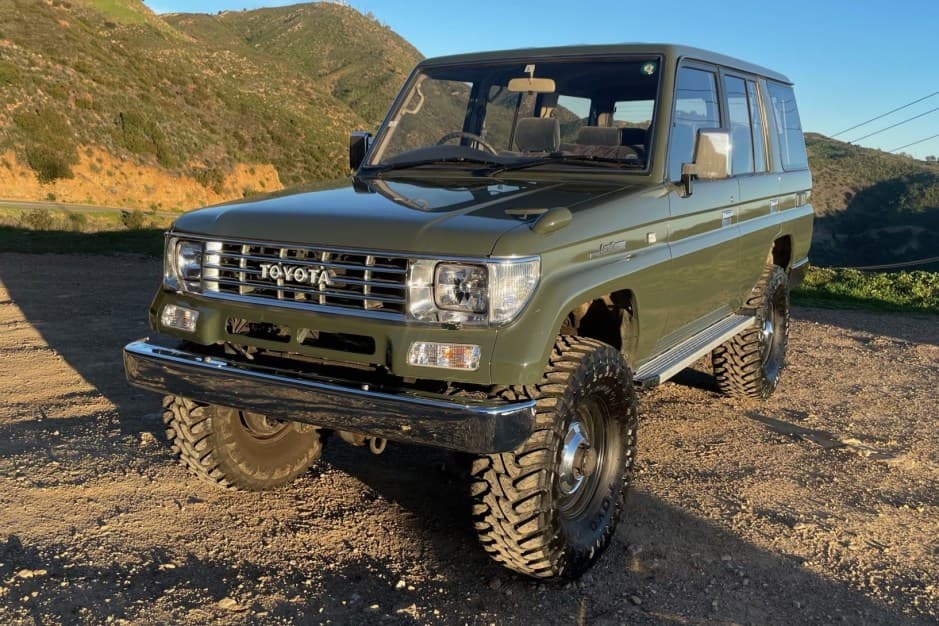 1993 Toyota Land Cruiser Prado 70-Series sold for $37,000
