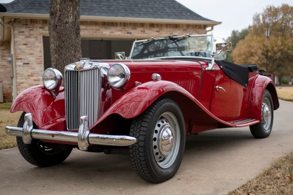 1953 MG TD sold for $15,750