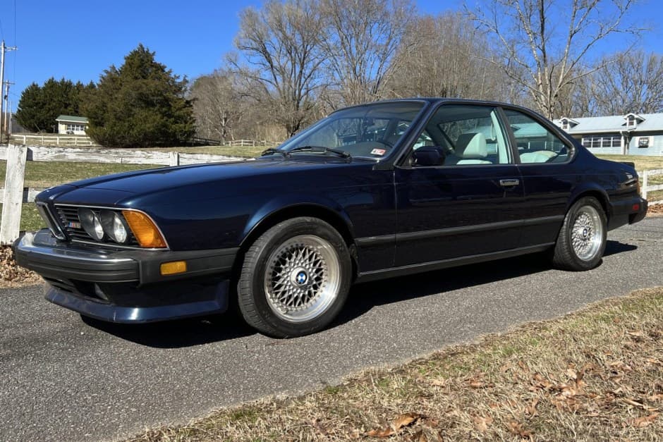 1987 BMW E24 M6 & M635CSi sold for $44,000
