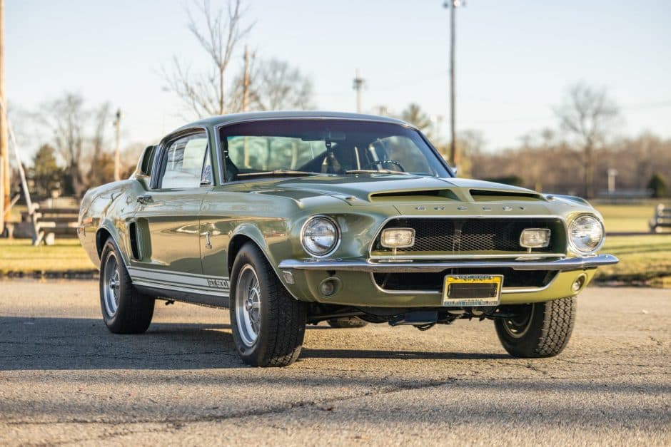 1968 Shelby Mustang GT350 & GT500 sold for $185,000