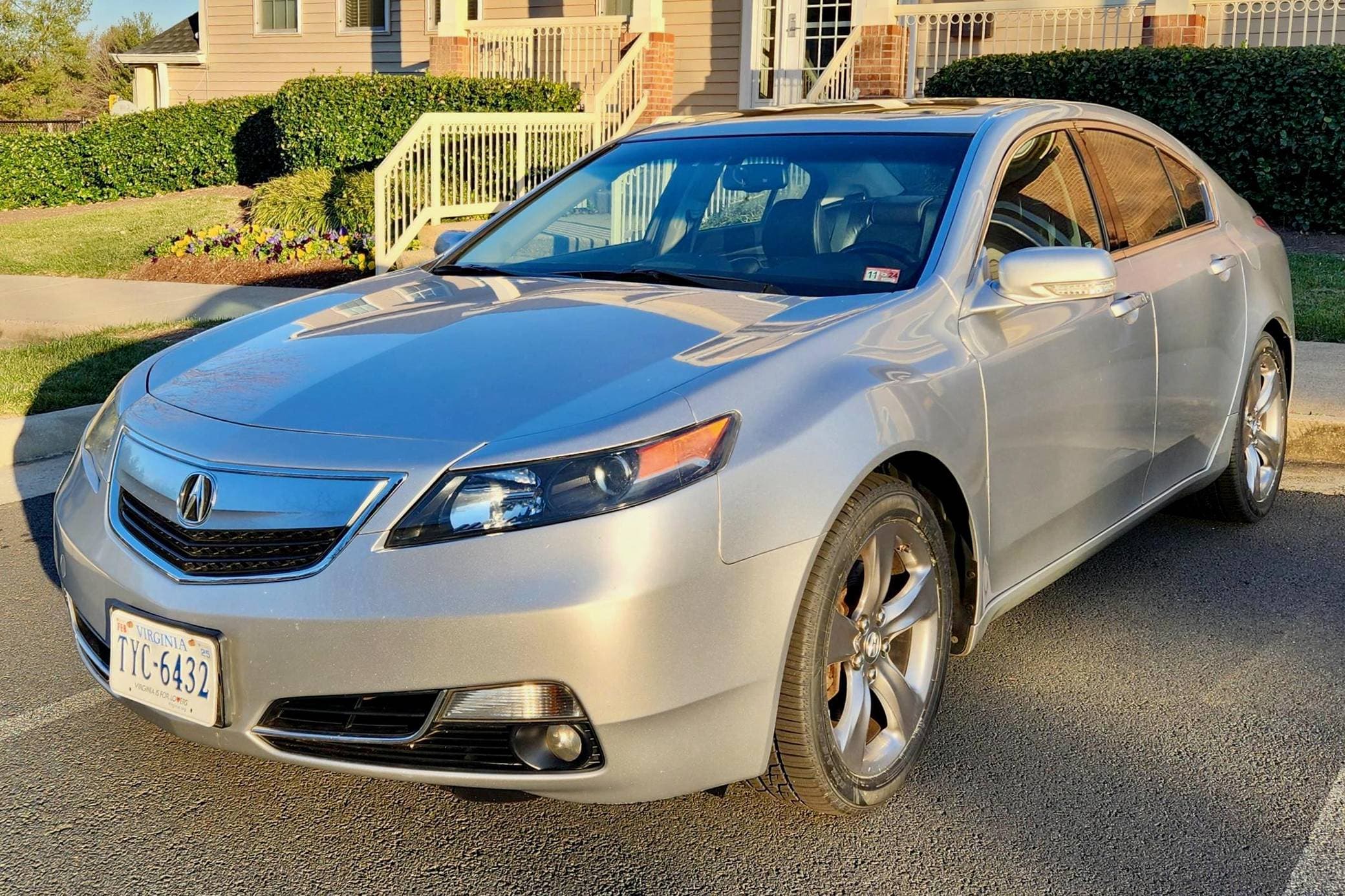 2012 Acura TL sold for $16,000