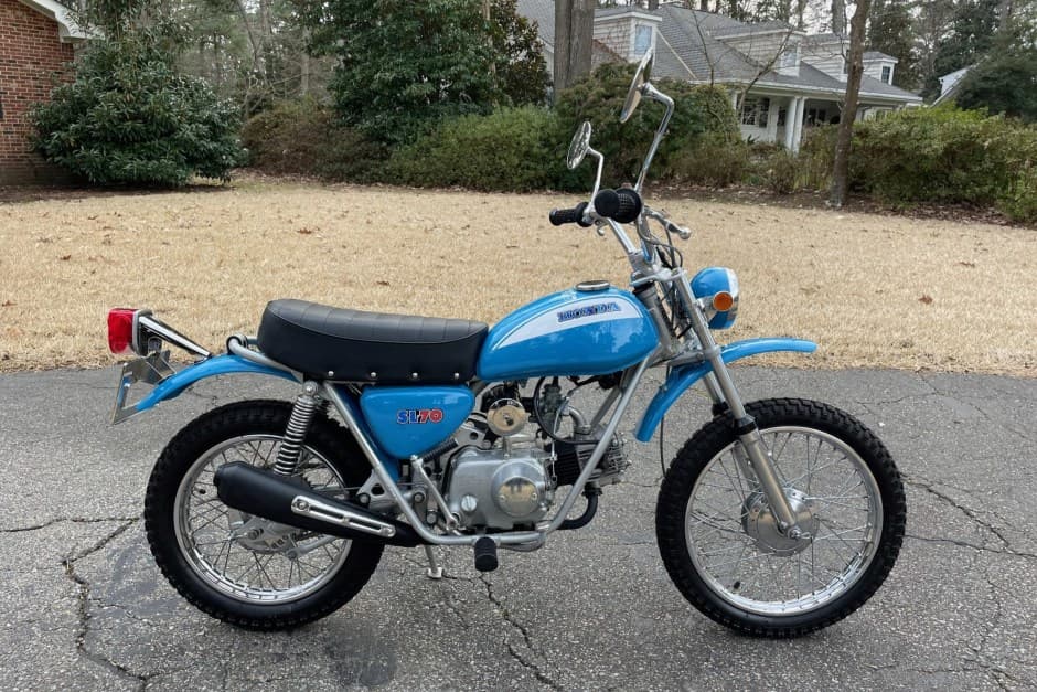 1972 Honda SL Motosport sold for $6,300