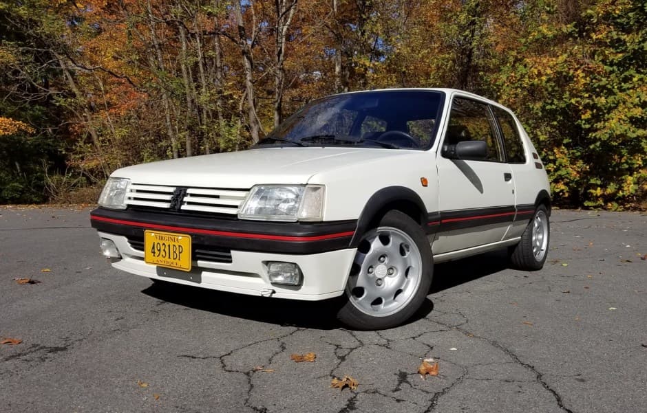 1990 Peugeot 205 sold for $10,750