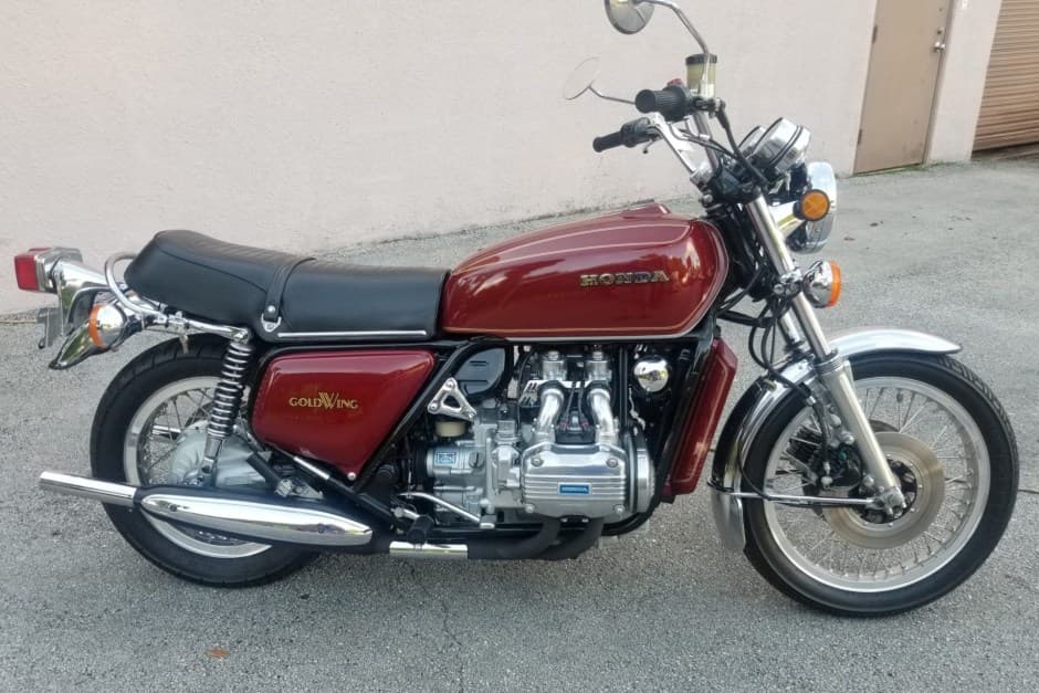1975 Honda Gold Wing sold for $7,100
