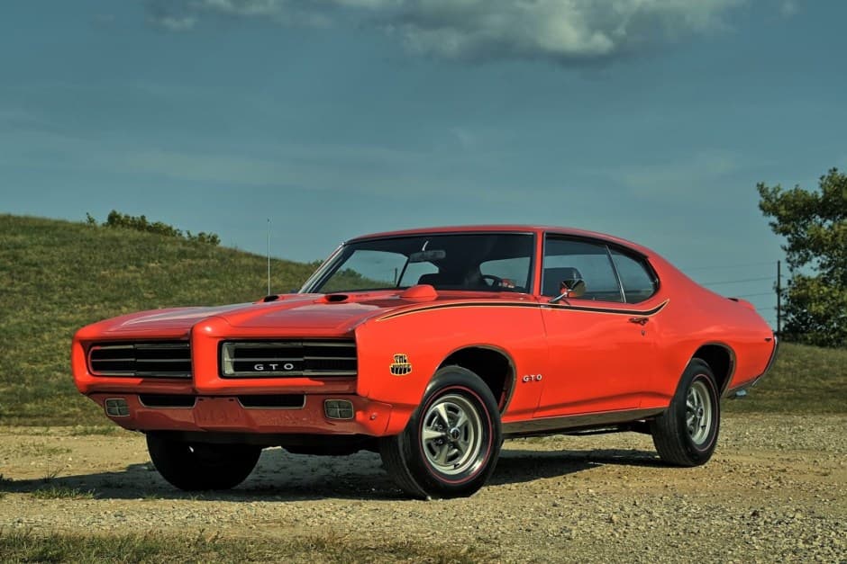 1969 Pontiac GTO sold for $59,500