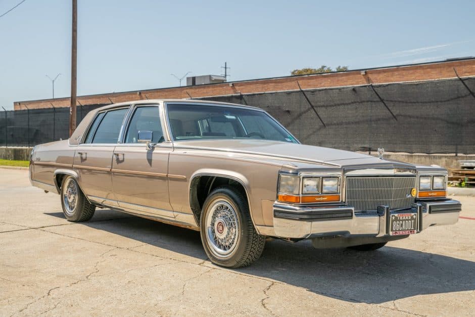 1986 Cadillac Brougham sold for $11,111