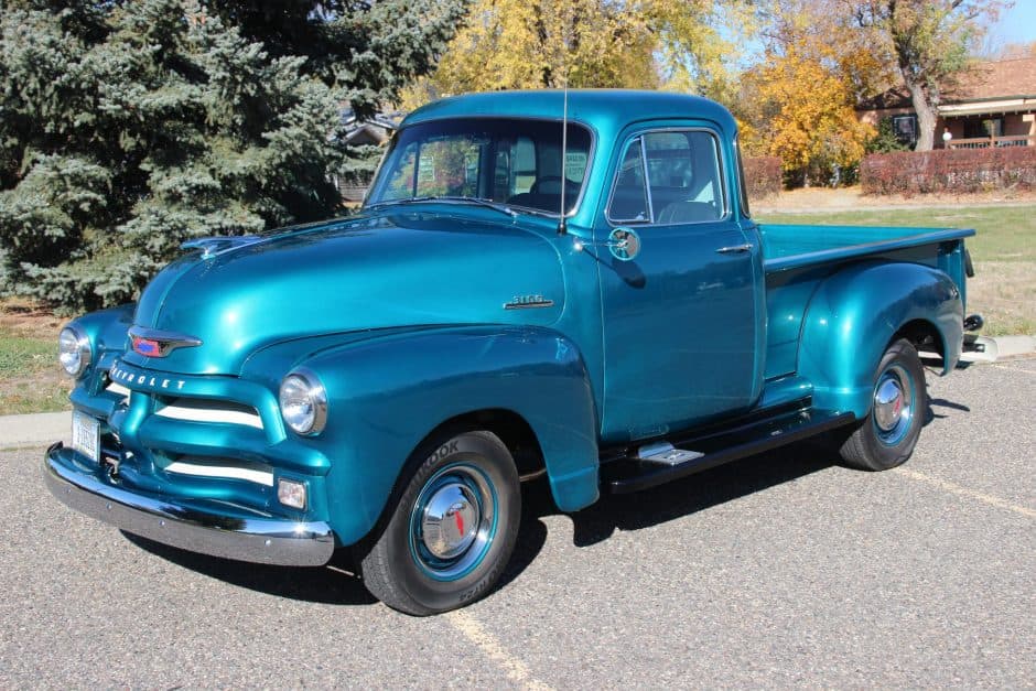 1954 Chevrolet Advance Design Pickup (1947-1955) sold for $27,000