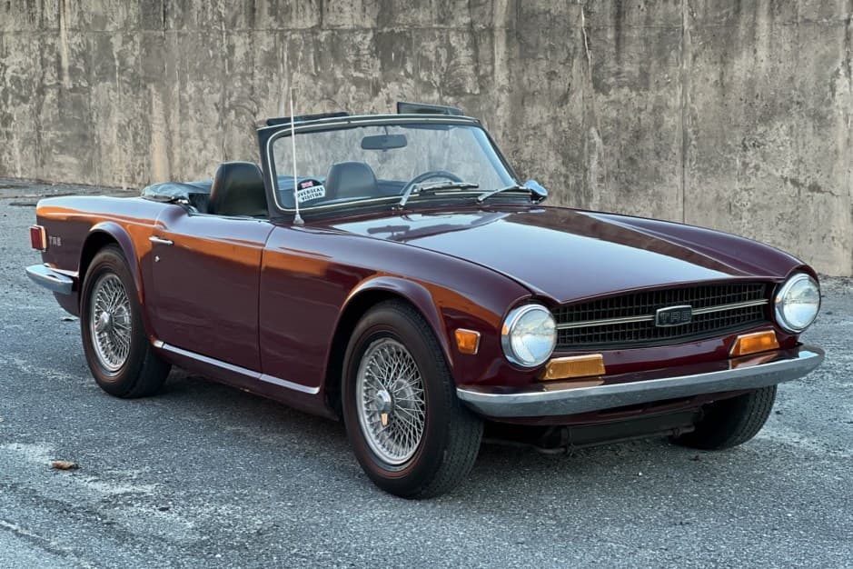1970 Triumph TR6 sold for $10,500