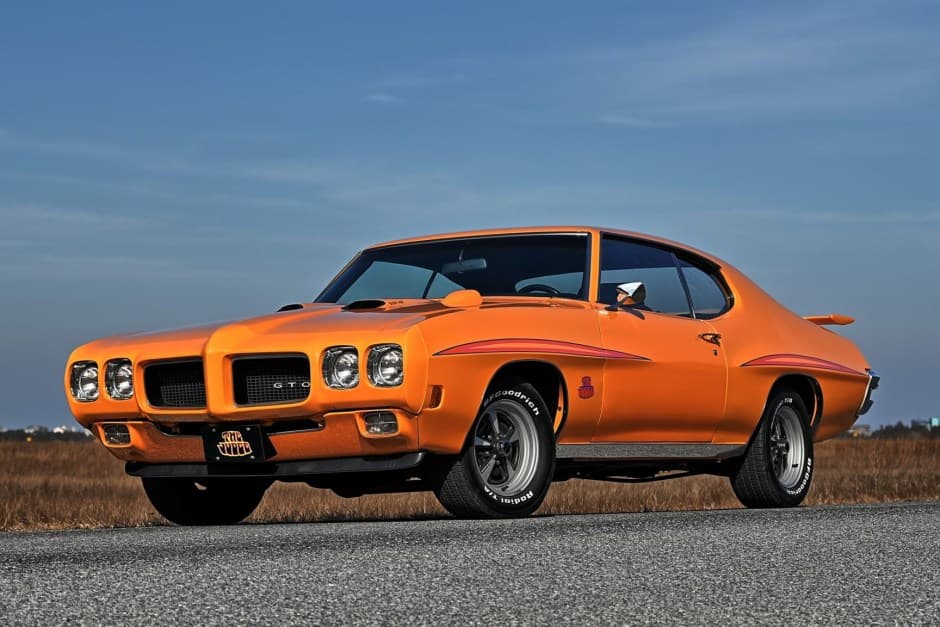 1970 Pontiac GTO sold for $67,750