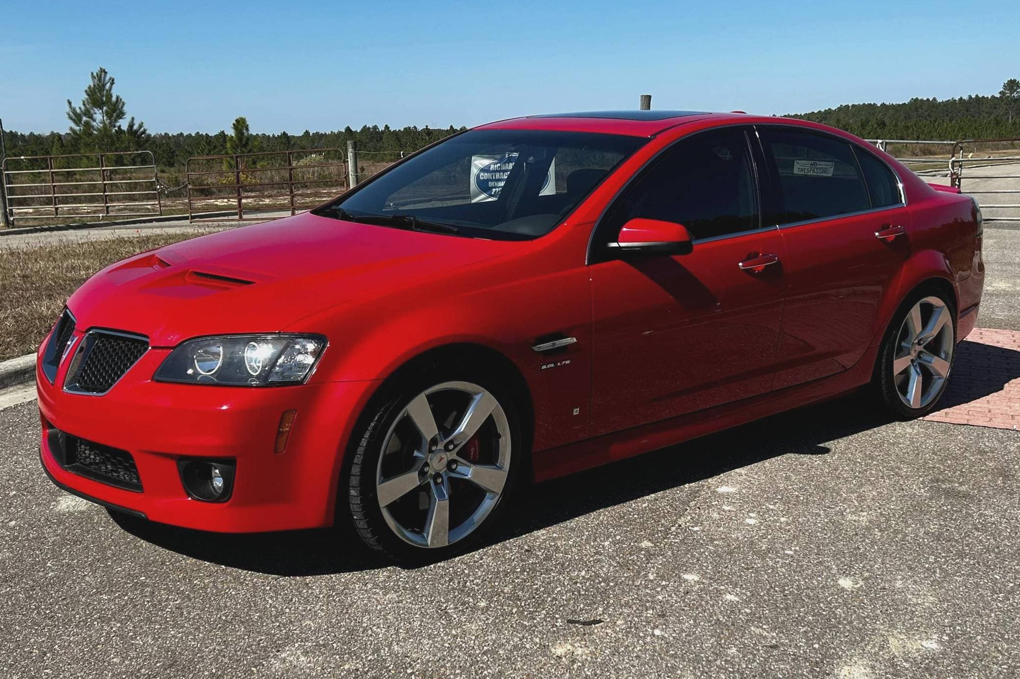 2008 Pontiac G8 sold for $20,250