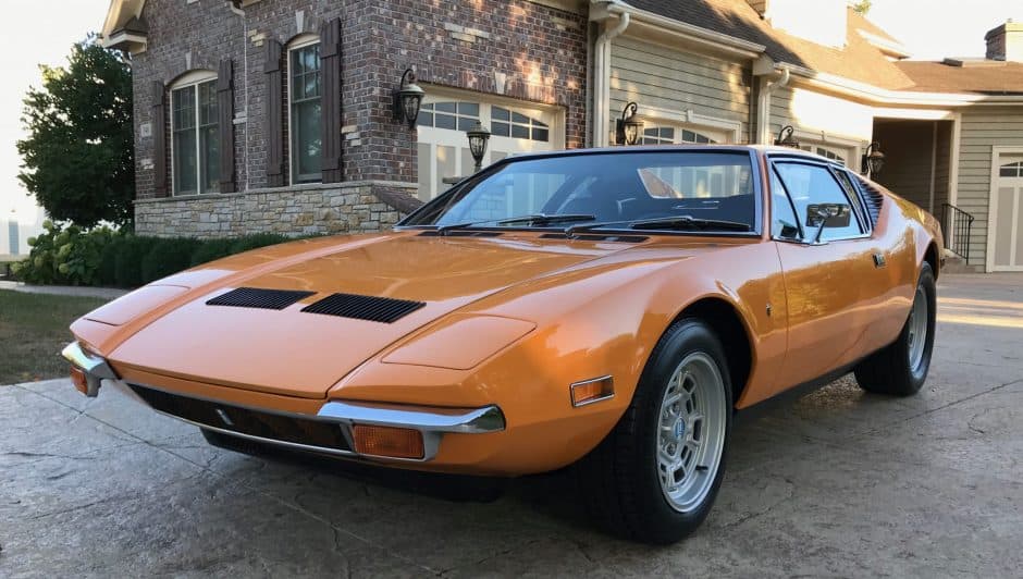 1972 DeTomaso Pantera sold for $83,000