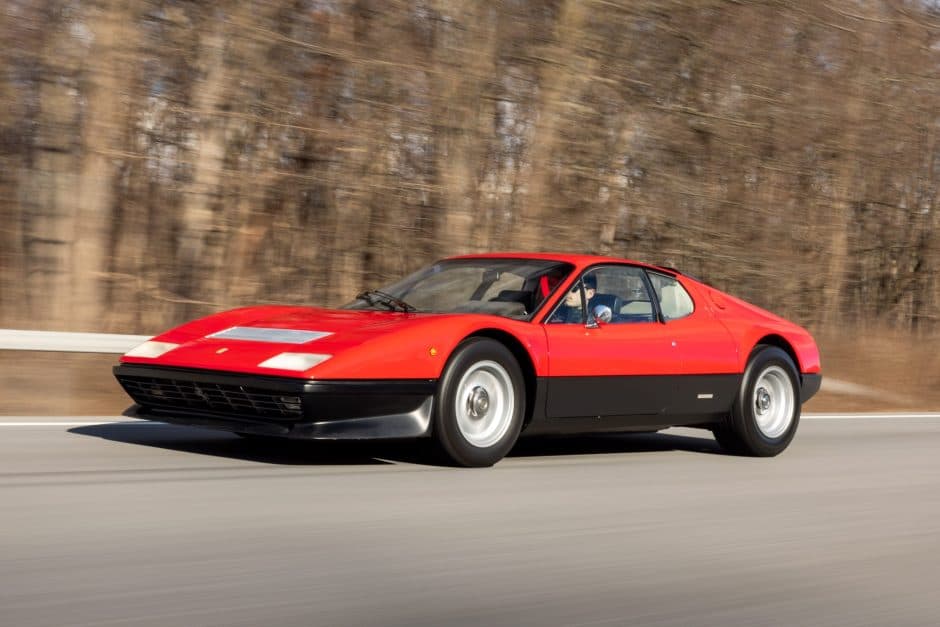 1975 Ferrari Berlinetta Boxer sold for $350,000