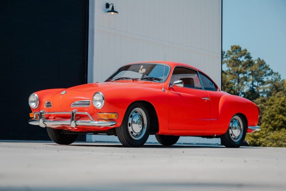 1970 Volkswagen Karmann Ghia sold for $12,500
