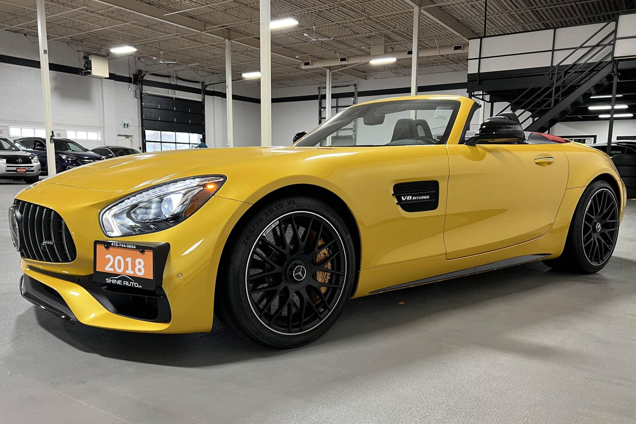 2018 Mercedes-Benz AMG GT sold for $99,500
