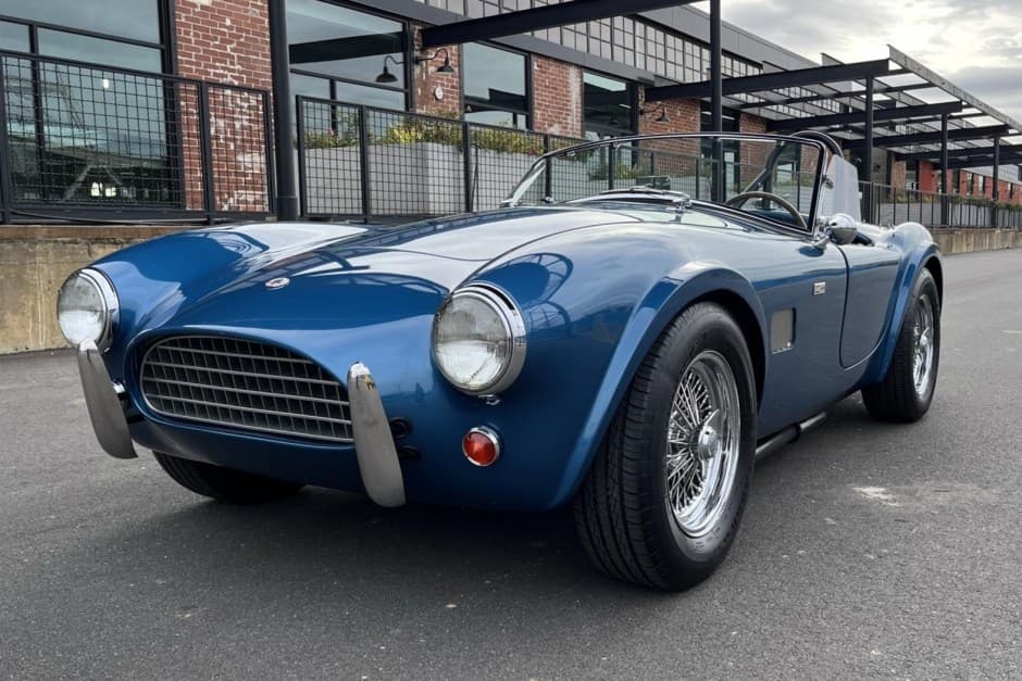0 Shelby Cobra Replica sold for $71,000