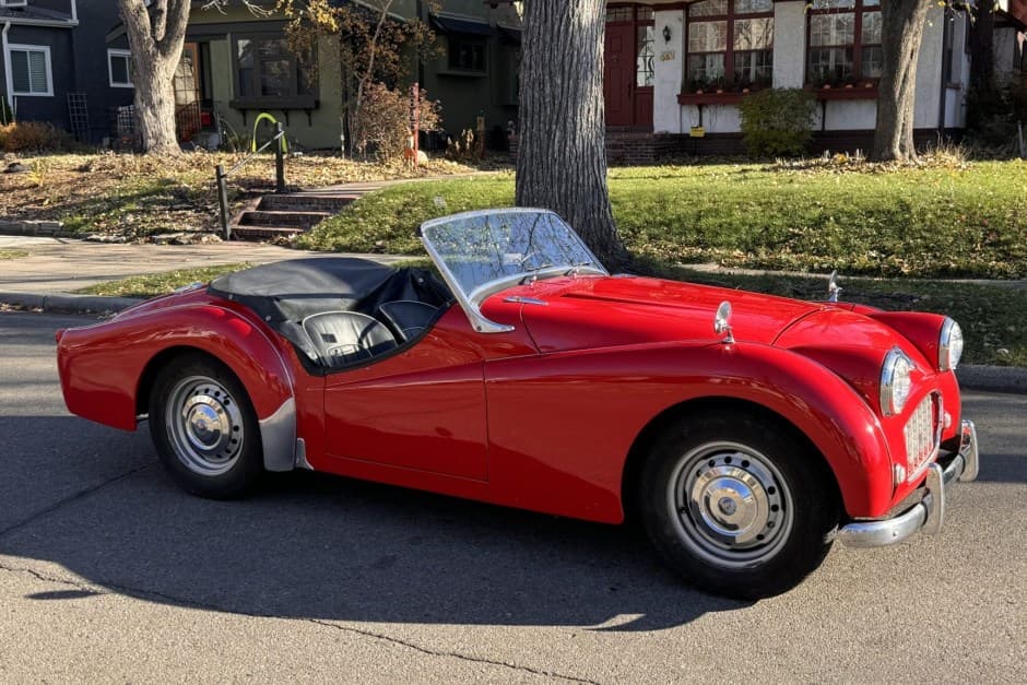 1957 Triumph TR3 sold for $21,000
