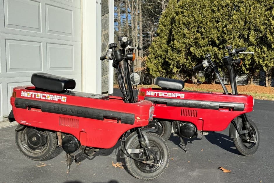 1981 Honda Motocompo & Motocompacto sold for $7,300