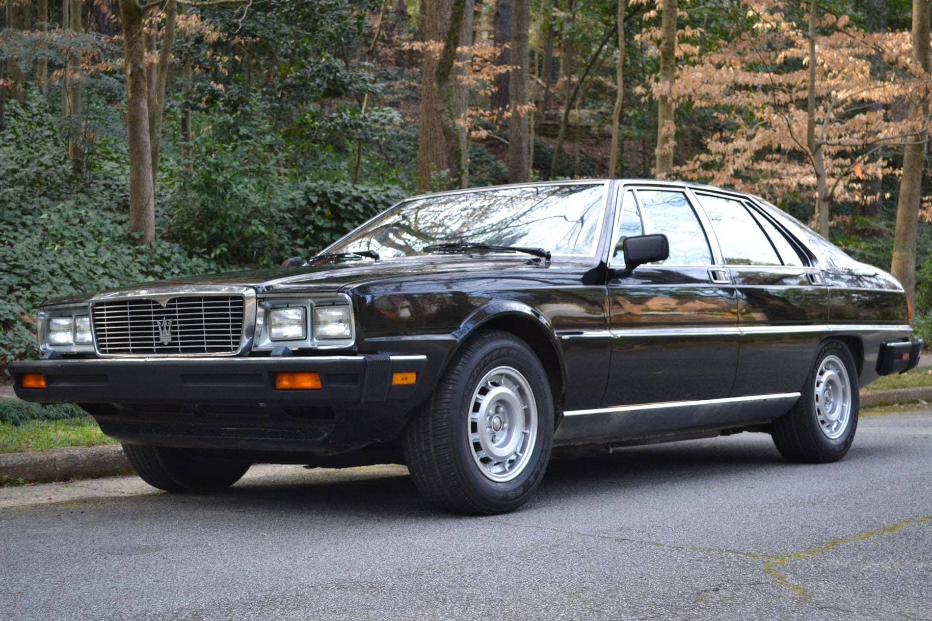 1985 Maserati Quattroporte sold for $9,515