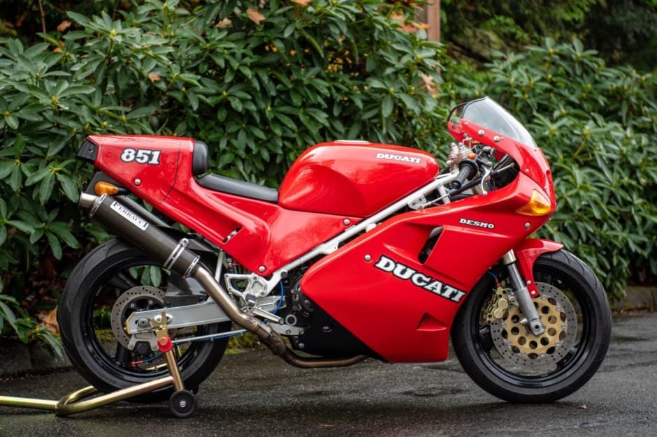 1991 Ducati 851 sold for $14,500