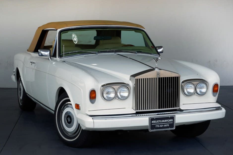 1981 Rolls-Royce Corniche sold for $38,000