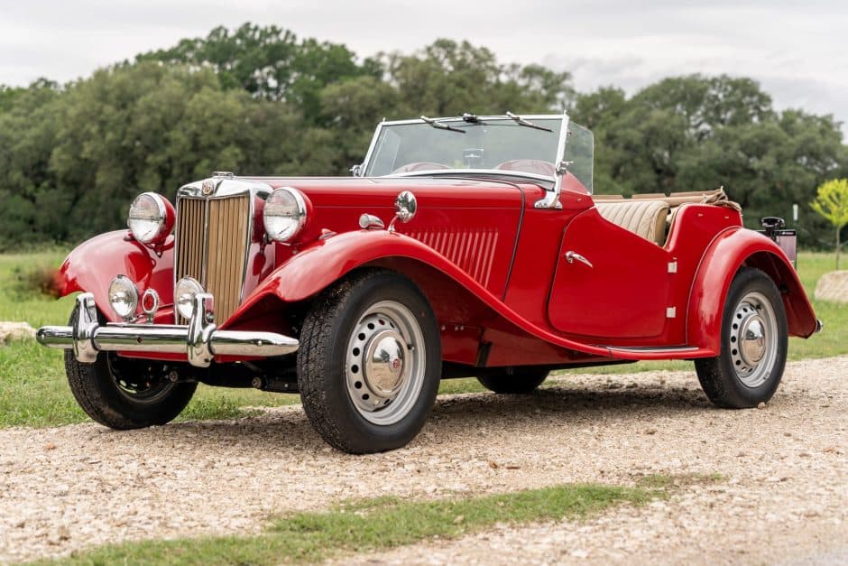 1953 MG TD sold for $25,500