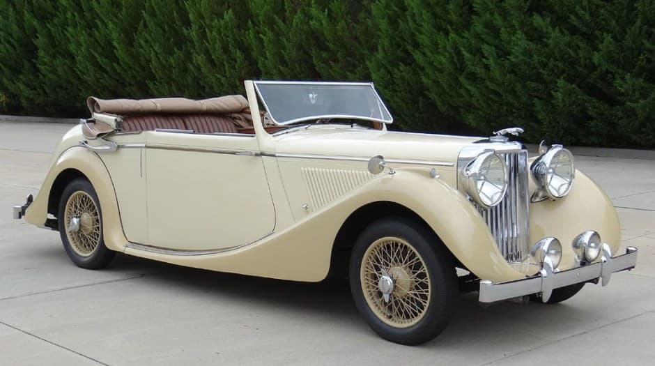Jaguar Mk IV classic car