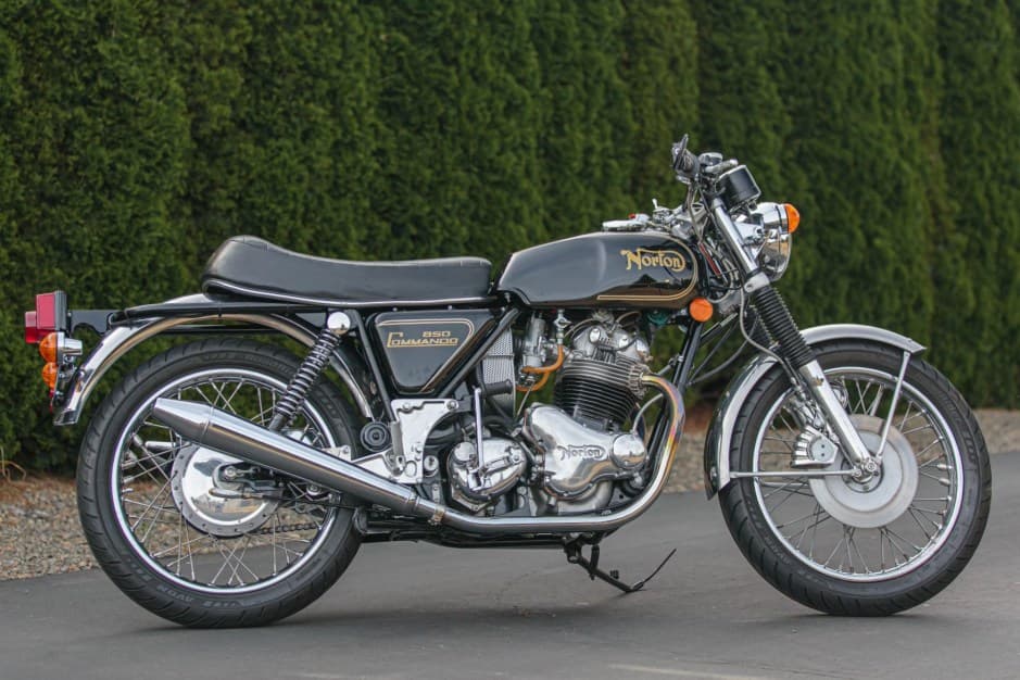 1974 Norton Commando sold for $23,000