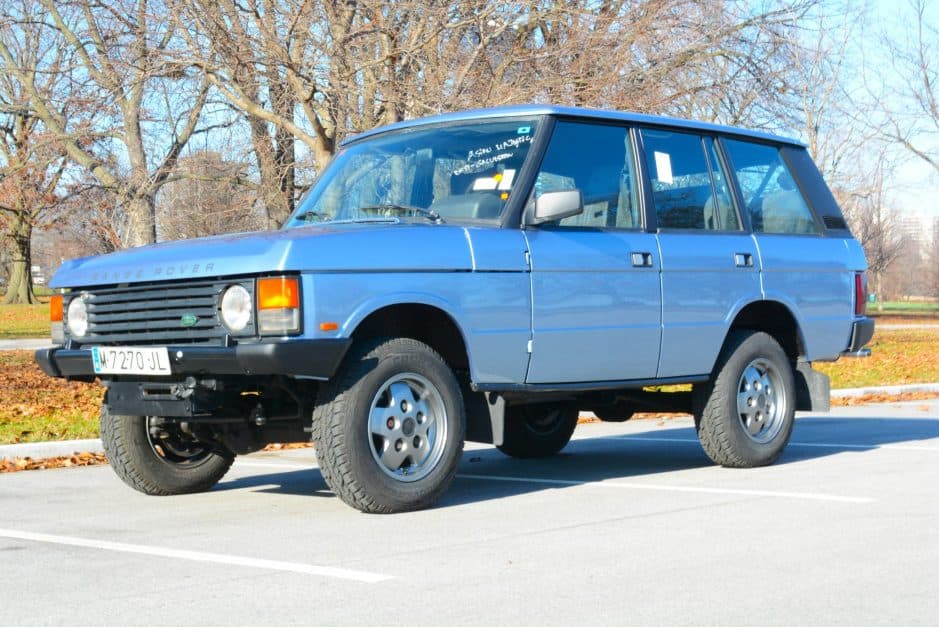 1989 Land Rover Range Rover Classic sold for $18,000