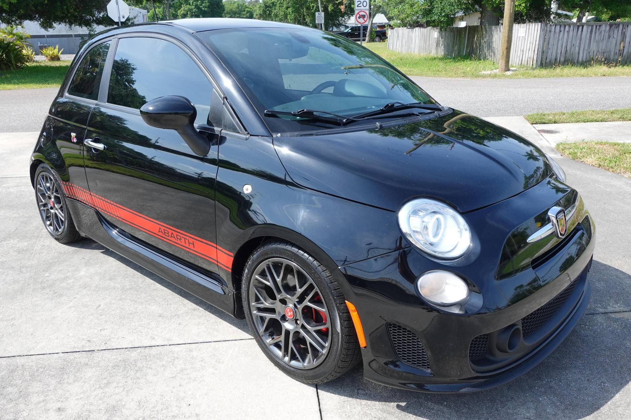 2017 Fiat 500 Abarth sold for $6,200