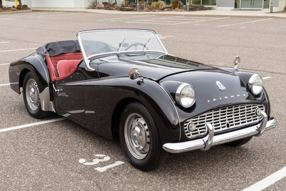 1959 Triumph TR3 sold for $17,505