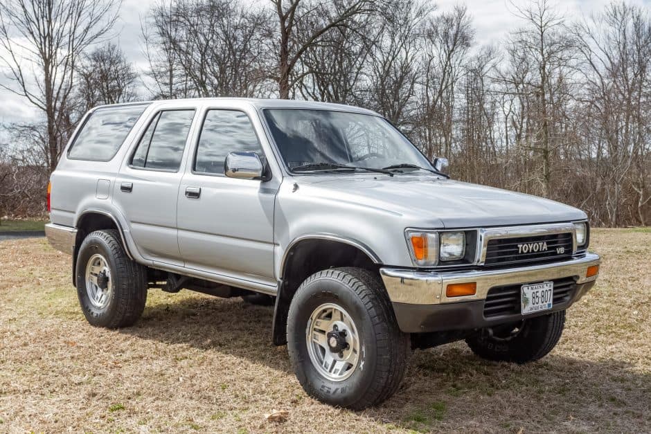 1990 Toyota 4Runner (N120) sold for $13,750