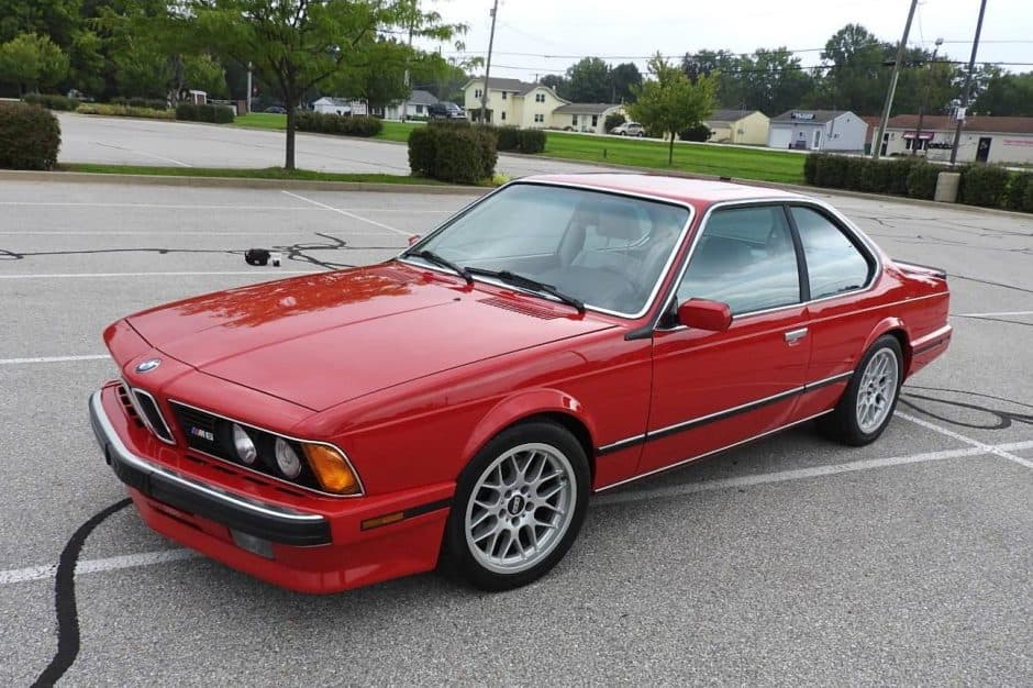 1988 BMW E24 M6 & M635CSi sold for $21,500
