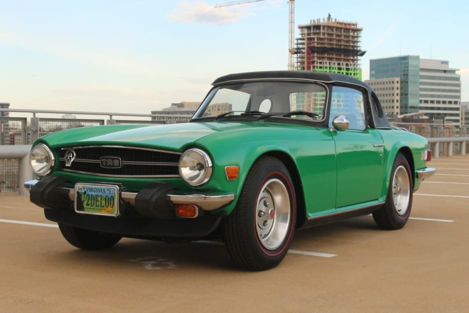 1976 Triumph TR6 sold for $17,250