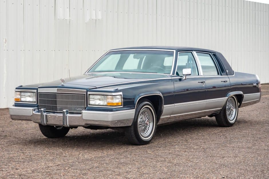 1990 Cadillac Brougham sold for $12,500